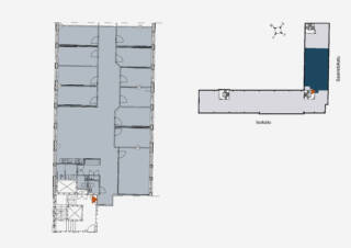 Toimisto 4.krs 221m2 pohjakuva.