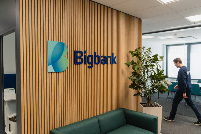 Bigbankin toimistotilat Kalasataman Troolissa